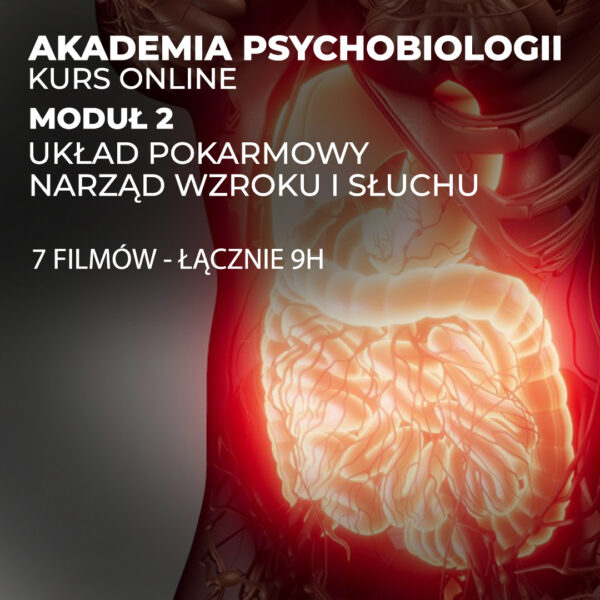 AKADEMIA PSYCHOBIOLOGII / Moduł 2: Układ pokarmowy, narząd wzroku i słuchu