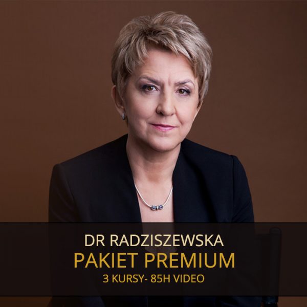 PAKIET PREMIUM - 3 KURSY DR RADZISZEWSKIEJ